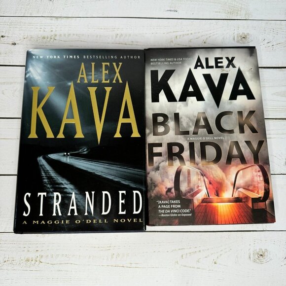 Alex Kava Book Lot - 7 HC Maggie O'Dell Thrillers - Some 1st Eds & Dust Jacket - Picture 6 of 13